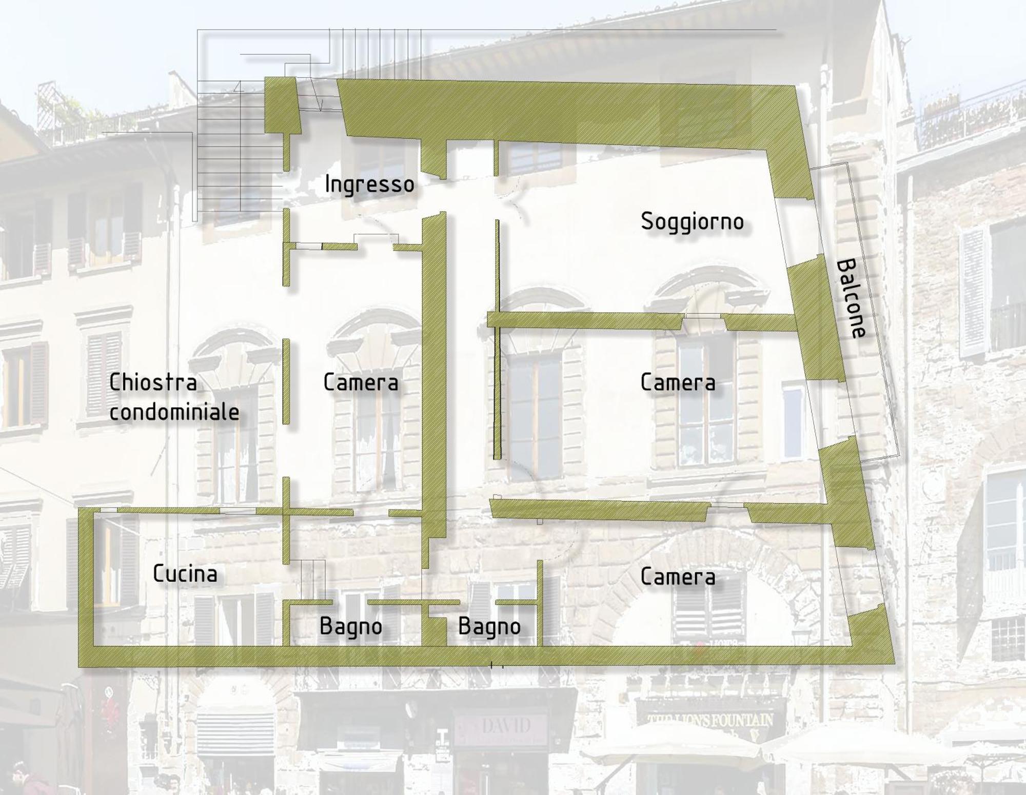Fiamma Apartment Florenz Exterior foto
